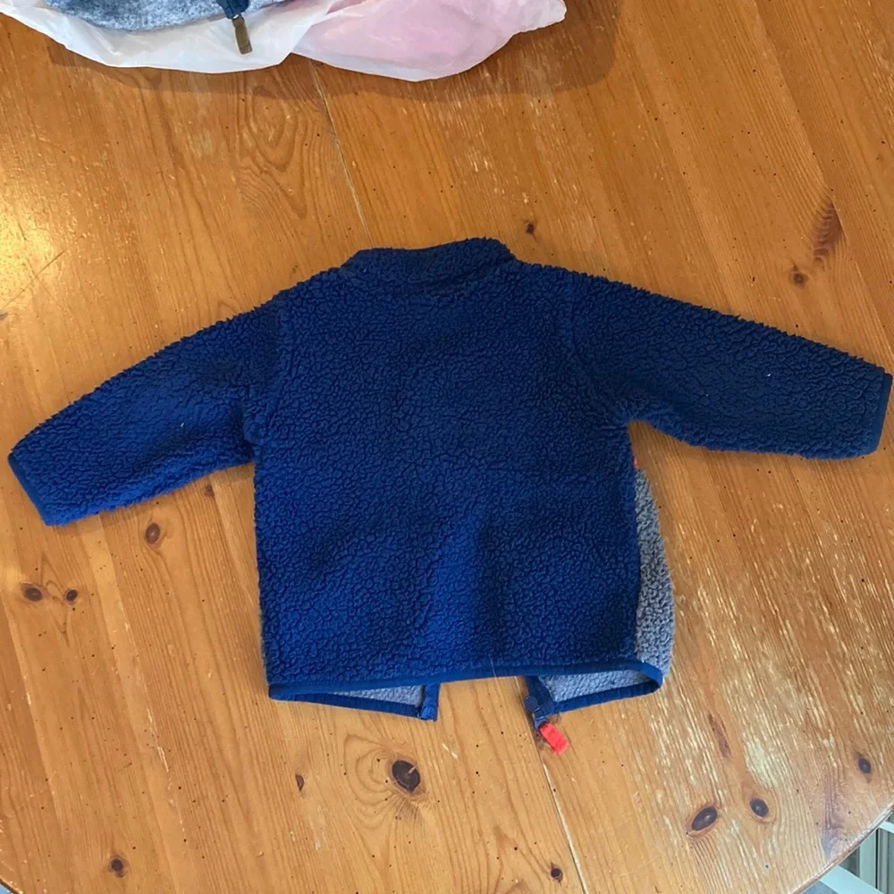 Bundle of 2 - Carters winter fleece zip up coat and vest size 18